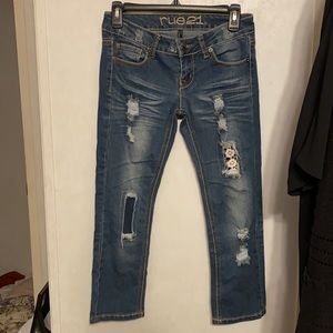 Rue 21 Cropped/Ankle Jeans Size 0/1